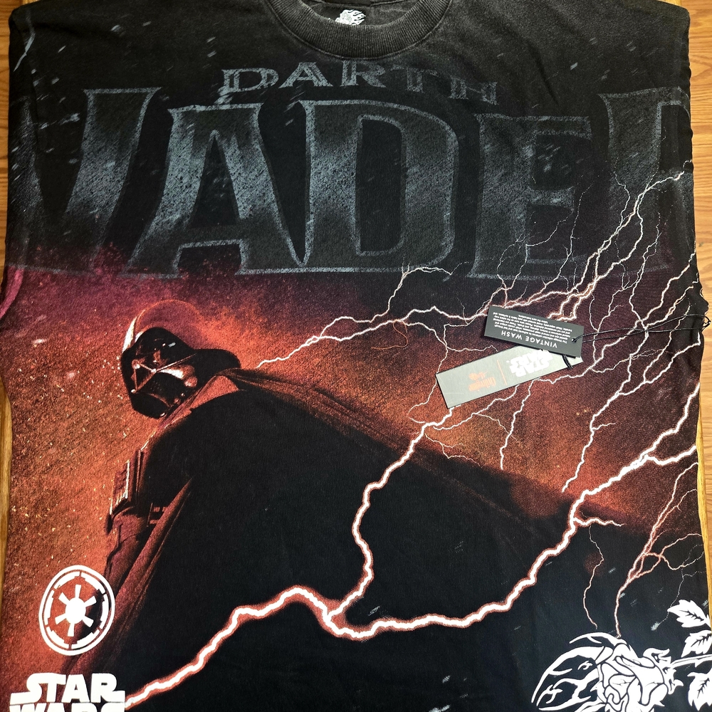 Civil Regime/Star Wars Darth Vader Black T-Shirt - Picture 5 of 9